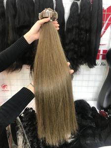 Vente en gros d'extensions de cheveux bruts vietnamiens vierges 100% bande droite naturelle Double trame 28 pouces de longueur vague crépue cheveux humains - Product Image 4