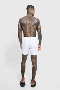 Custom Men's Athletic <b>Zipper</b> Pocket Sports <b>Shorts</b> Hot Summer Polyester Cotton Fitness Jogger Casual Workout with Solid Print - Product Image 3