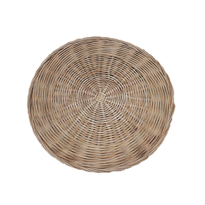 Artex Dong Thap Handmade Eco-Friendly Thin Round Rattan Wicker Charger <b>Plate</b> & Dinner <b>Mat</b> for Home Decor - Product Image 6