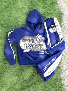 Ensemble survêtement personnalisé en coton brodé pour homme, vêtements d'extérieur, ensemble de jogging pour homme, survêtements vierges - Product Image 6