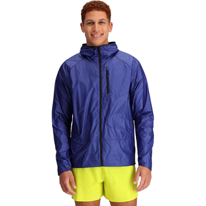 Custom <b>Packable</b> Windbreaker <b>Jacket</b> Lightweight Waterproof Hooded Running Outerwear OEM Manufacturer - Product Image 1