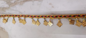 Intricate Velvet Lace <b>Embellishments</b> for Fashion Sarees Lehengas Garments Available in Bulk for Export Orders - Product Image 4