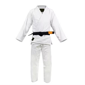 ชุดยูโดคุณภาพสูงลดราคา ชุดศิลปะการต่อสู้สำหรับผู้ชายและผู้หญิง ชุดยูนิฟอร์มผ้าฝ้ายสำหรับการต่อสู้แบบมืออาชีพ พร้อมโลโก้สั่งทำได้ - Product Image 4