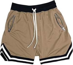 <b>Mens</b> Mesh Basketball <b>Shorts</b> Running Athletic Gym Workout <b>Shorts</b> <b>with</b> <b>Zip</b> Pocket - Product Image 3