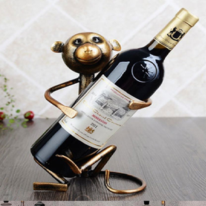 Porte-vin élégant en métal noir avec une capacité de 15 bouteilles. Motif en filigrane. Disponible au prix de gros aujourd'hui. - Product Image 2