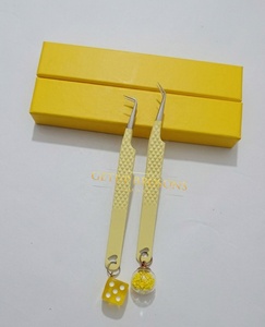 Extensiones de Pestañas de Acero Inoxidable con Recubrimiento PR de 10mm, Anti-Magnéticas, Anti-Estáticas, Suaves, Plateadas, con Diseño de 90 y 45 Grados, Personalizables - Product Image 5