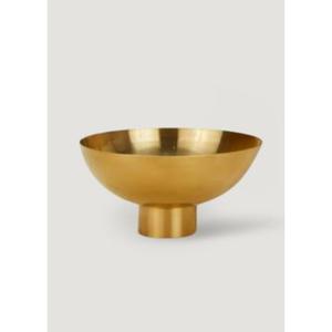 Bol de service en laiton poli de qualité supérieure pour les arrangements de dîner de fête et les accents luxueux de table à manger à la maison - Product Image 1