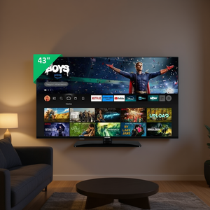 Televisor LED Inteligente de 43 Pulgadas con Fire OS Negro TE43759S48U4P - Product Image 3