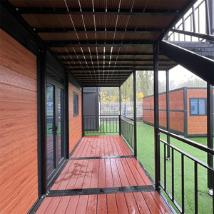 Maison préfabriquée multifonctionnelle résistante aux ouragans, maisons conteneurs à deux étages pliables, maisons à deux étages et maisons préfabriquées - Product Image 3