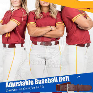 Ceinture de baseball en cuir imperméable de haute qualité avec logo personnalisé pour adulte - Product Image 4