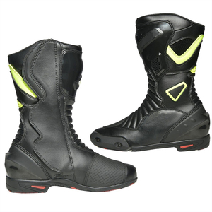 Bottes de moto en cuir de qualité supérieure D-Ride Moto DRM-706113976 pour hommes, vêtements de sport personnalisés OEM, respirantes et à séchage rapide - Product Image 4