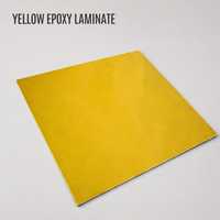 Plaque d'époxy jaune CNC 3240 sur mesure, 100 % matière vierge, certifiée ISO, isolation haute tension 600V, Yuanfu Chine