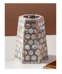 Juego de quemador de caja de bandeja de madera de nuevo diseño con incrustaciones de nácar para decoración del hogar regalo religioso de Ramadán - Product Image 3