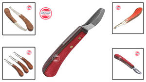 Hoof มีดด้านขวาขอบ-แคบ,ใบมีดตรง-ขวา/ซ้ายมือมีดตัดแต่งใบมีดกว้าง - Product Image 2