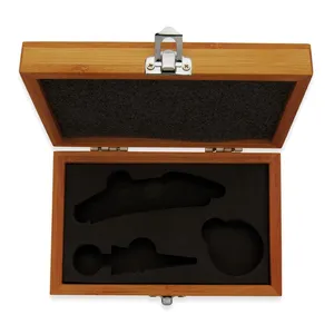 Ensemble de vin en bambou personnalisé Sonoma pour la merchandising, ensembles de bar élégants - Product Image 4
