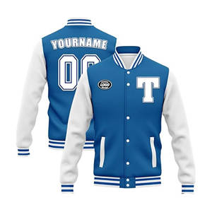 Veste universitaire vintage unisexe personnalisée avec support personnalisé Veste teintée d'hiver Letterman Sports avec numéro de nom Taille pour hommes et femmes - Product Image 6