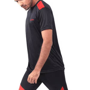 ชุดวอร์มสองชิ้นสำหรับฤดูร้อนพร้อมกางเกงแขนสั้นเสื้อและกางเกงวิ่งชุดวอร์มลำลองน้ำหนักเบาพร้อมผ้าระบายอากาศ - Product Image 4