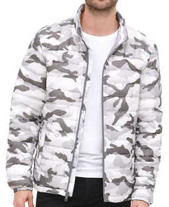 New Arrival Camouflage <b>Men</b> Puffer <b>Jackets</b> Winter Puffer <b>Jacket</b> for <b>Men</b> New style Bubble Winter Resistant Packable Puffer - Product Image 1