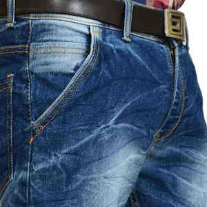 Wholesale Slim Fit Streetwear Casual <b>Men</b> <b>Jeans</b> Pants <b>High</b> Quality <b>Men</b> Acid Wash Denim Pants - Product Image 4
