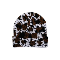 Gorros de Invierno de Lana/Acrílico con Logotipo Personalizado al por Mayor, Gorros de Camuflaje de Dos Colores, de Alta Calidad, Estilo Dobby, Unisex, para Viajes