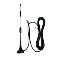 GMSK Antenne NB-IOT GPRS 4G 8PSK 4 DBi 223mm Dipôle 3m pour connecteur SMA Montage magnétique vertical Antenne WCDMA LTE GSM WCDMA