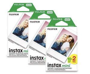 Film instantané Fujifilm Mini 120 original de haute qualité, pack de 20 feuilles (10x2) pour appareils photo Fujifilm, neuf et frais - Product Image 1