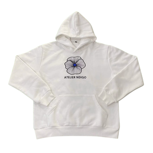 2025 venta al por mayor logotipo personalizado 345 GSM peso pesado de gran tamaño liso Sudadera con capucha pulóver sin cuerda sudaderas con capucha para hombre nuevo precio de venta - Product Image 1