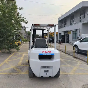 รถยกดีเซลไฟฟ้า TCM 3ตันแบบสองทิศทาง FD30เครื่องยนต์ Isuzu มอเตอร์ AC ขนาด4.5เมตรยกสูง - Product Image 3