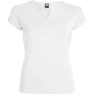 T-Shirt Personalizzata con Scollo a V Belice per Merchandising Promozionale - Product Image 1
