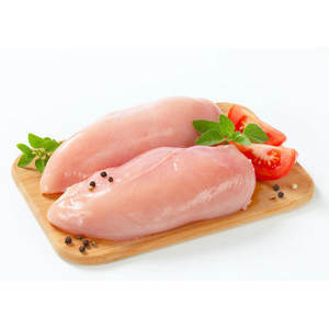 Poitrine de poulet halal surgelée IQF, sans os ni peau, sûre et hygiénique - Product Image 1