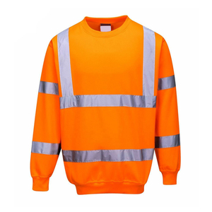Sudadera con Capucha de Seguridad de Alta Visibilidad, Transpirable, de Poliéster, con Logotipo Personalizado, para Trabajo de Invierno y Construcción - Product Image 6