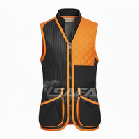 Gilet de tir cible Pigeon en argile de haute qualité avec coussin de recul en daim et grandes poches de cartouche gilet de tir en argile pour femmes