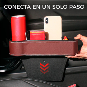Front <b>Seat</b> Organizer <b>Storage</b> <b>Box</b> V/ Colors - Assorted Colors - Product Image 3