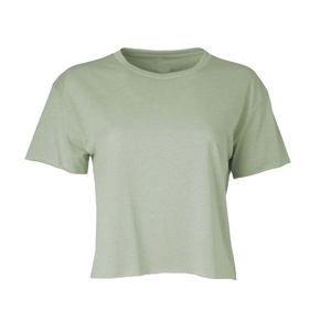 Crop top idéal pour femme Next Level 1580, tissu pour femme, coupe ample, respirant, crop top en maille athlétique - Product Image 1