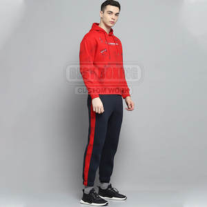 Chándal de hombre con Sudadera con capucha y pantalones deportivos, conjunto de ropa deportiva diaria, chándal de dos piezas para hombre - Product Image 2
