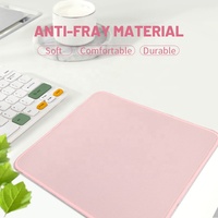 Accessoires informatiques roses, tapis de bureau pour gamer, tapis de souris en caoutchouc antidérapant pour PC, petit tapis de souris pour jeux, tapis de souris personnalisé pour gamer pour le bureau