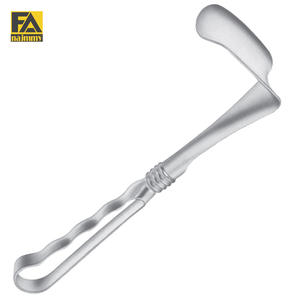 KELLY RETRACTORES (70x65mm) Retractores quirúrgicos KELLY de la mejor calidad Tamaño de la hoja 26cm Instrumentos retractores quirúrgicos de acero inoxidable - Product Image 1