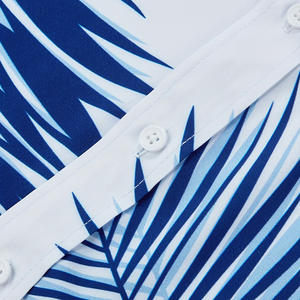 เสื้อเชิ้ตแขนสั้นพิมพ์ลายสำหรับผู้ชายพร้อมป้ายปักโลโก้ตามสั่งและตัวเลือกการสร้างแบรนด์สำหรับฤดูร้อนหรือโปรโมชั่น - Product Image 4