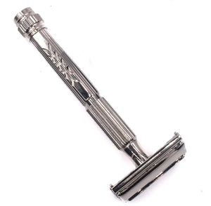 Rasoir de sécurité 2-en-1 réutilisable et écologique OEM ANAAIF, instrument de beauté à bord droit en acier inoxydable, vente en gros, produit phare - Product Image 4