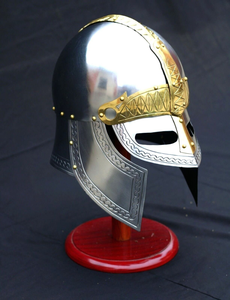 Edieval-Casco nasal Orman, accesorio de latón, usable - Product Image 2
