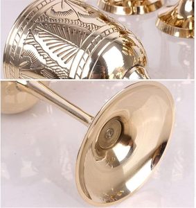 Le verre à vin en laiton de haute qualité comprend des termes de conception de fête d'église pour améliorer les acheteurs au prix de gros bon marché - Product Image 5