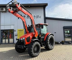 Tracteur agricole diesel 4x4 compact avec transmission par engrenages, direction assistée, système hydraulique, pompe 75 CV - Product Image 3