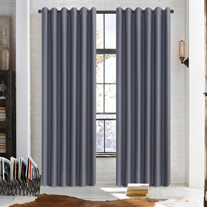 Tùy Chỉnh Thực Hiện 100% Màn Bóng Rèm Grommet Nhiệt Polyester Rèm Cửa Cho Hiện Đại Tất Cả Các Mùa Cửa Sổ Phẳng Phòng Ngủ Khách - Product Image 6