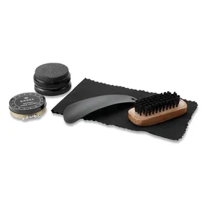 Set de Limpieza de Zapatos de Viaje Personalizado para Caballero, Mercancía Premium - Product Image 3