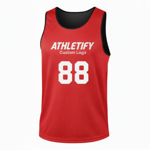 Uniformes de Baloncesto Personalizados ODM, Camisetas Reversibles para Hombre, 100% Poliéster, Malla Transpirable, Secado Rápido, Impresión Digital. - Product Image 1