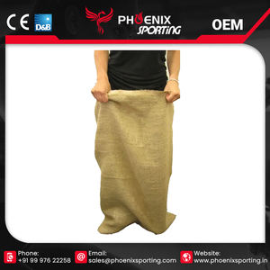 Bolsas de salto de carrera de saco de patata de arpillera para divertirse en carreras al aire libre para niños a un precio razonable de la India - Product Image 6