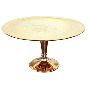 Soporte de plato de pastel plegable multifuncional, soporte de Metal para pastel al mejor precio, soporte de servidor de pastel de taza de acabado brillante - Product Image 6