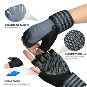 Gants de musculation pour hommes de haute qualité, demi-doigts, respirants, gants de sport de fitness, gants de gym confortables - Product Image 3
