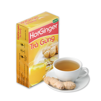 Sachets en plastique d'extrait de thé noir instantané aromatisé en poudre de boisson en poudre de gingembre en poudre d'approvisionnement d'usine