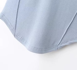 เสื้อยืดลำลองคุณภาพสูงสำหรับผู้หญิง คอกลม เสื้อยืดสั่งทำพิเศษ ระบายอากาศได้ดี พิมพ์ลายสกรีน เนื้อผ้าคอตตอนผสมสแปนเด็กซ์นุ่มสบายสำหรับผู้หญิง - Product Image 5